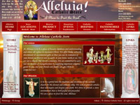 Seattle Webdesign - Alleluia Catholic Store